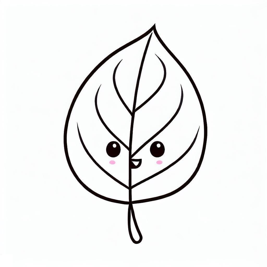 Zdarma List Obrázek omalovánka