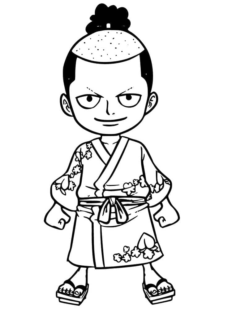 Zdarma One Piece pro Malé Děti omalovánka