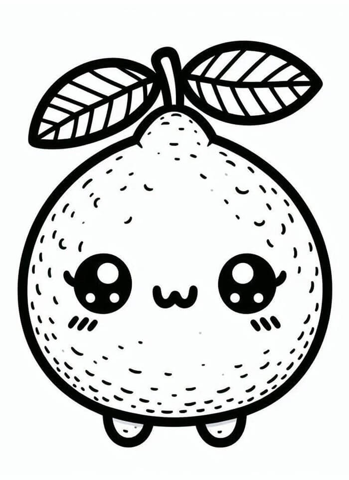 Zdarma Ovoce pro Malé Děti omalovánka
