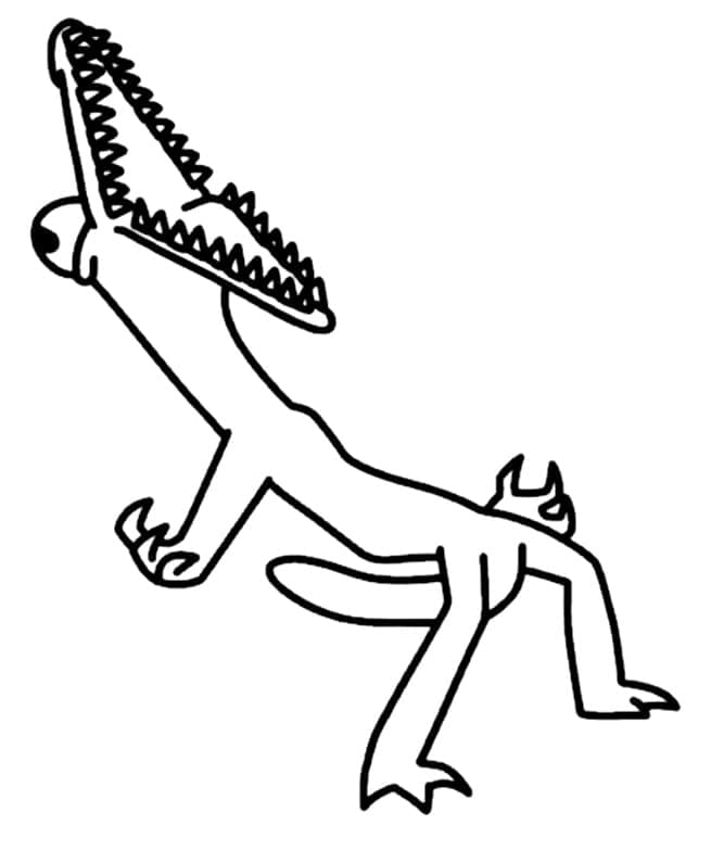 Zdarma Rainbow Friends k Tisku pro Děti omalovánka