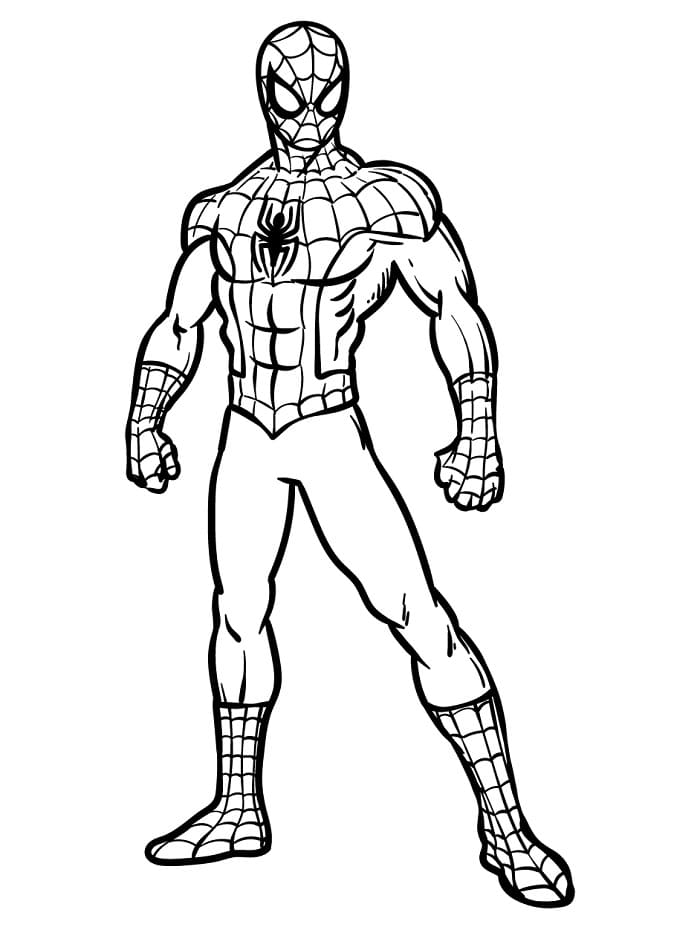 Omalovánky Spiderman