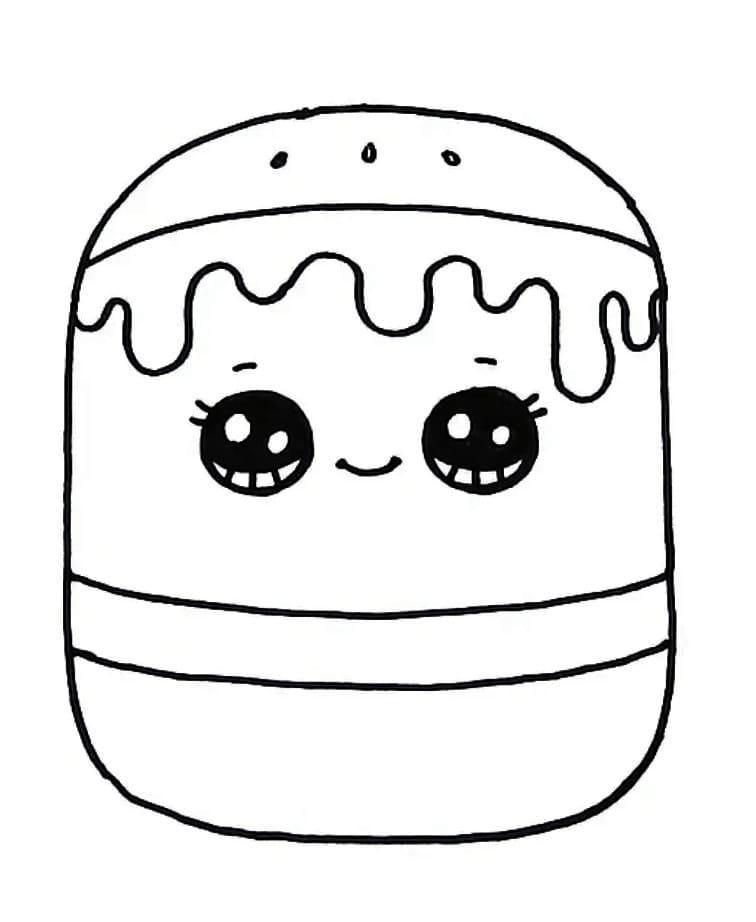 Zdarma Squishmallows pro Malé Děti omalovánka