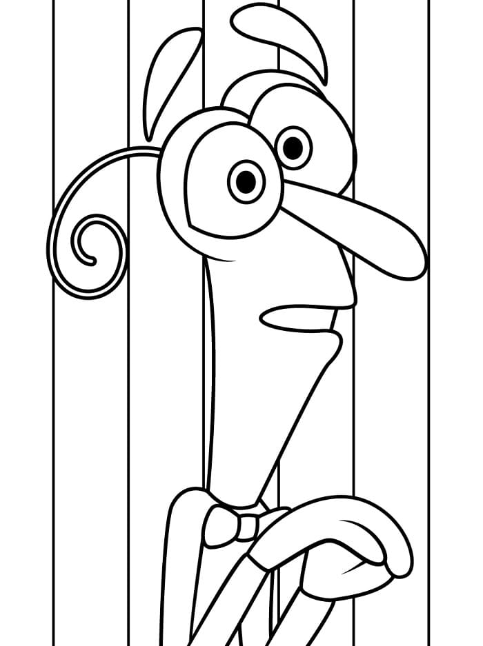 Zdarma Tisknutelný V hlavě omalovánka