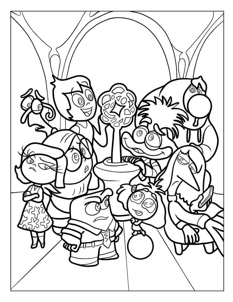 V hlavě 2 omalovánky