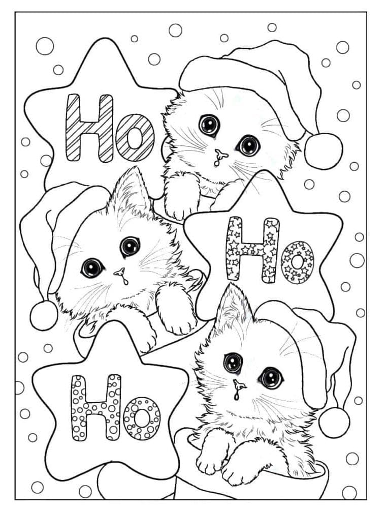 Zdarma Vánoce Obrázek omalovánka