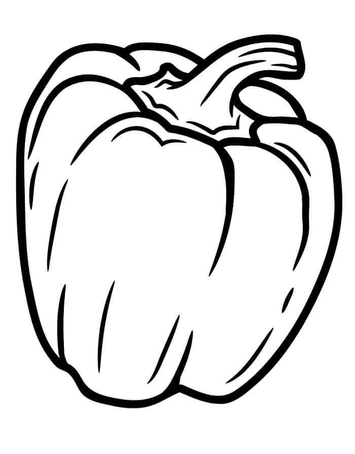 Zelenina Zdarma pro Děti omalovánka