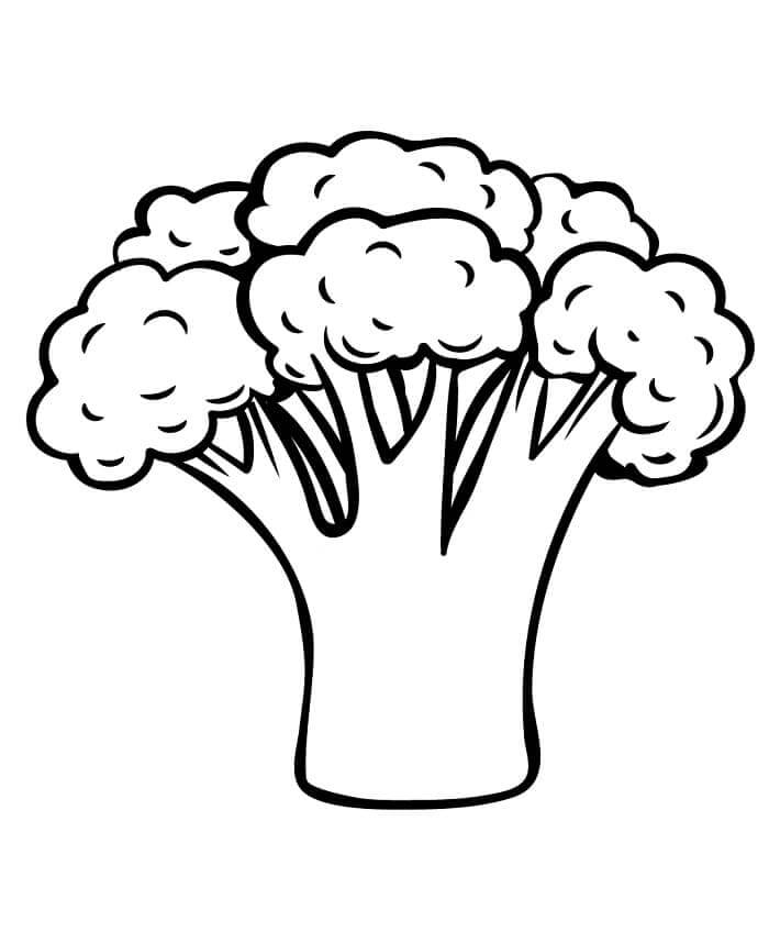 Zelenina k Tisku omalovánka