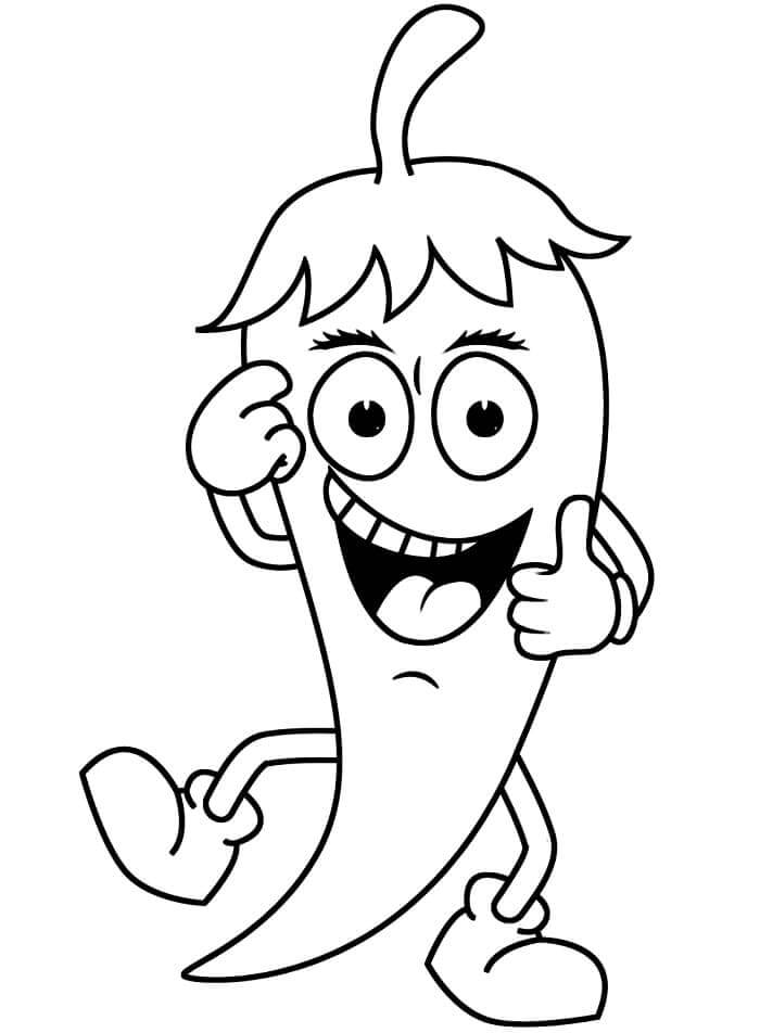 Zelenina pro 2leté Děti omalovánka