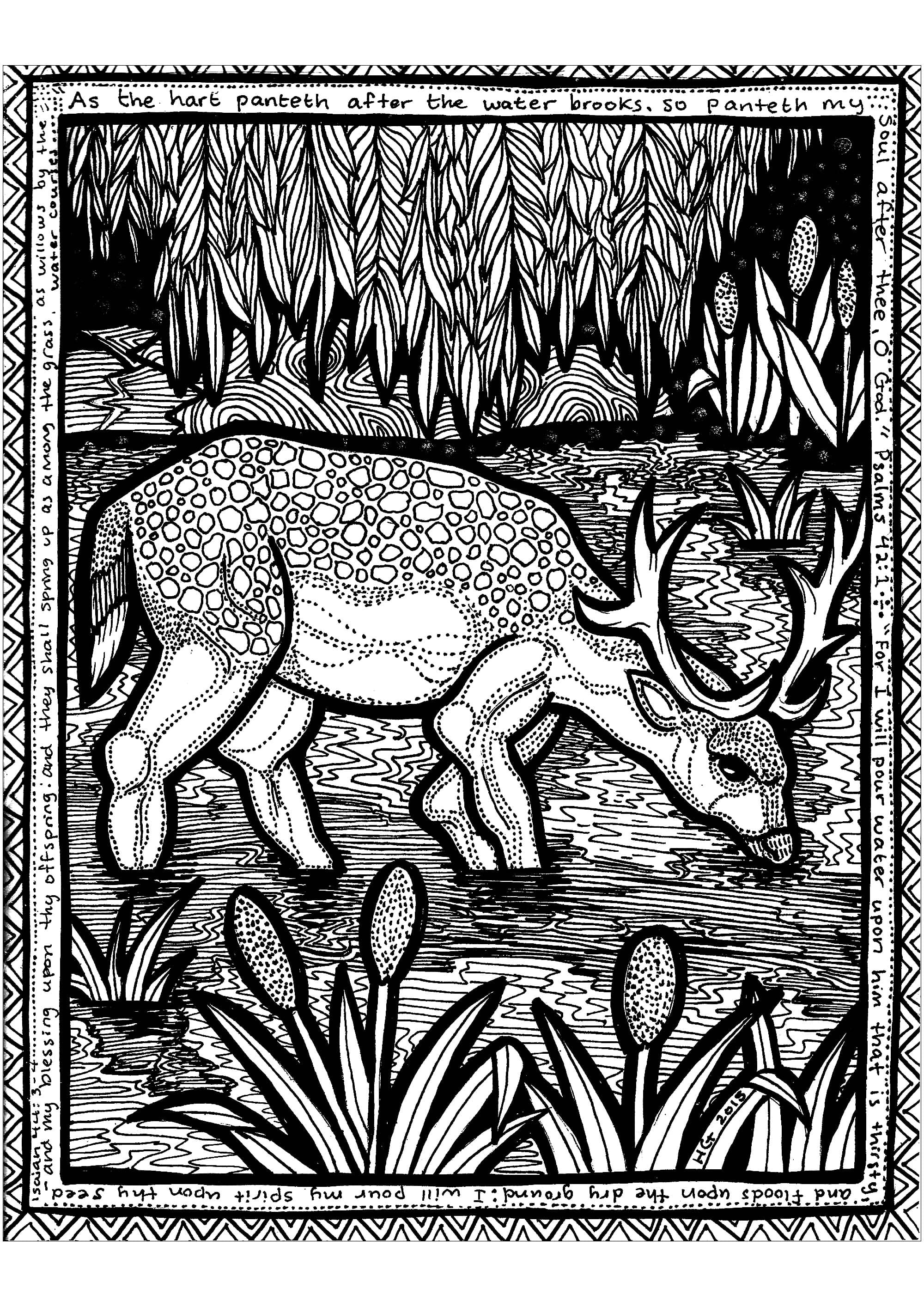 Zentangle Zdarma Tisknutelný omalovánka