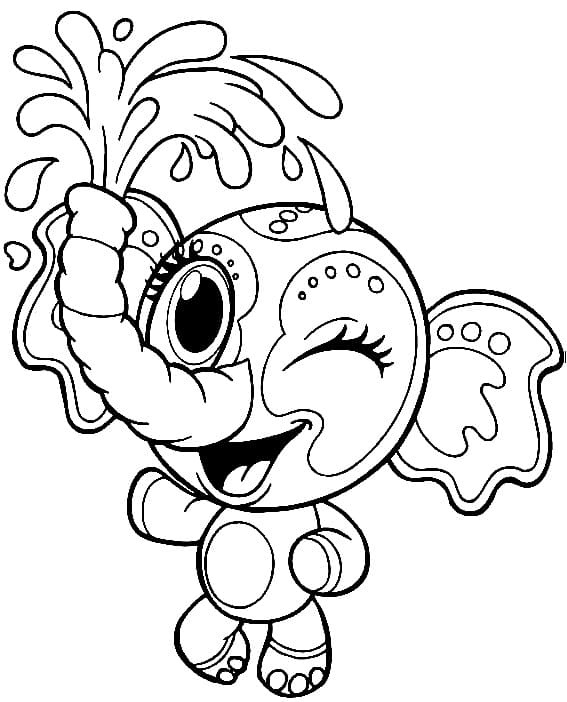 Zoobles Zdarma pro Děti omalovánka