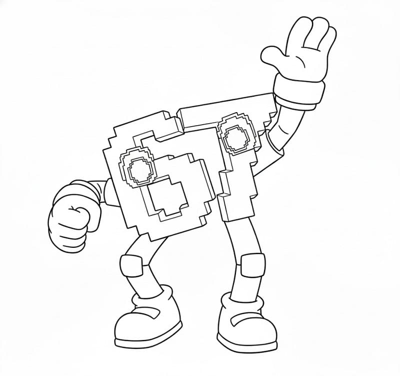 67 Brainrot omalovánky