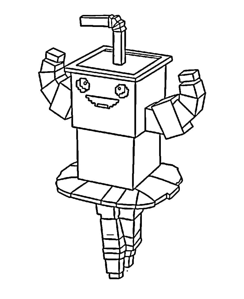 Ballerino Lololo Steal a Brainrot omalovánka