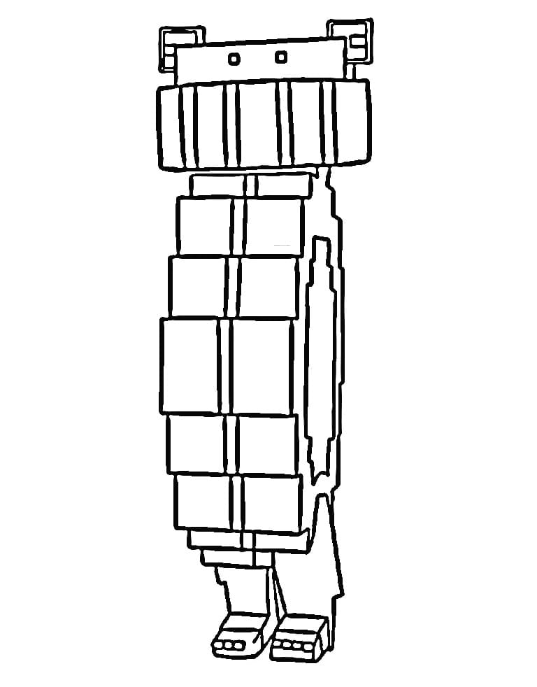 Boneca Ambalabu Steal a Brainrot omalovánka