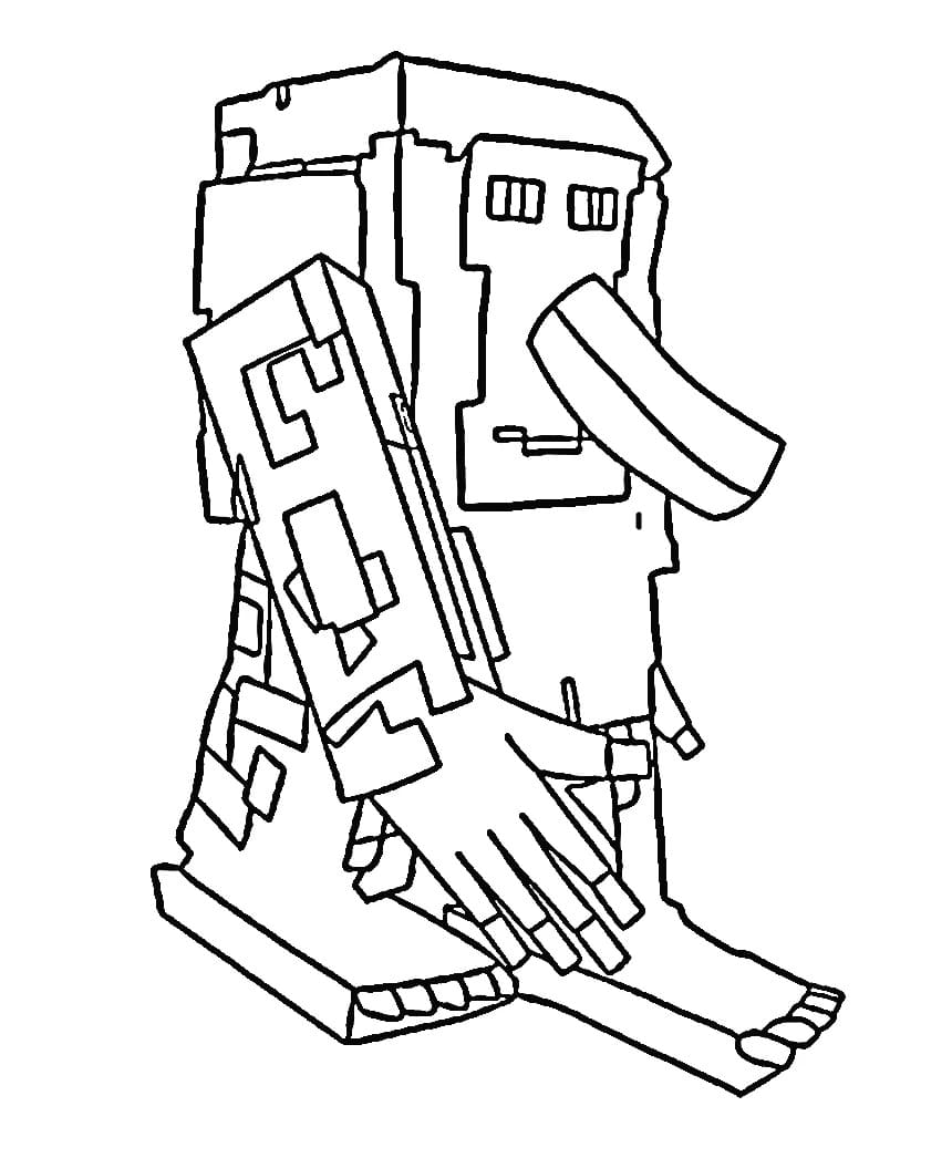 Brr Brr Patapim Steal a Brainrot omalovánka