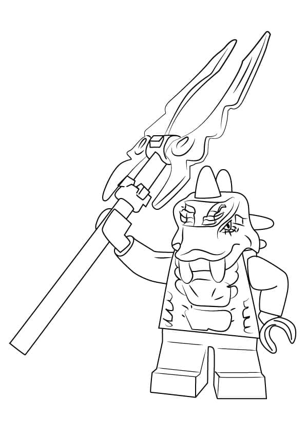 Bytar Lego Ninjago omalovánka