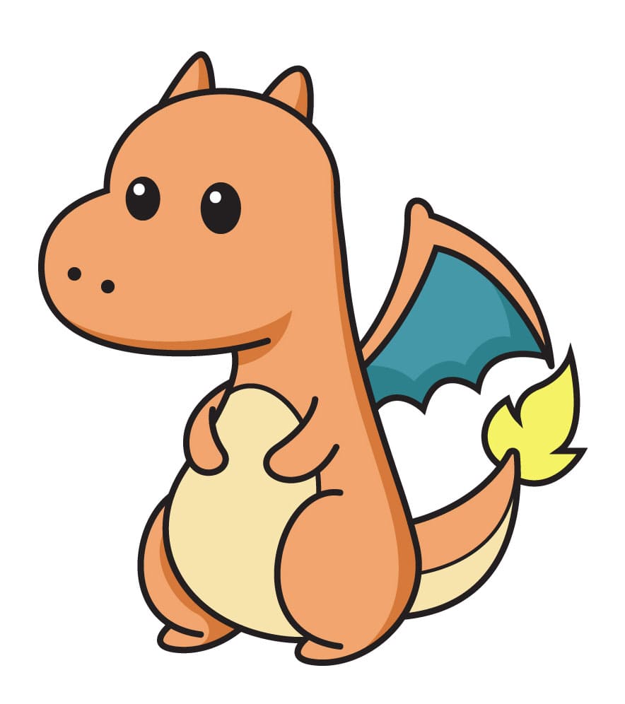 Jak Nakreslit Charizard