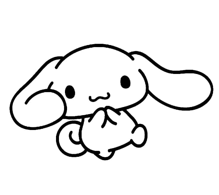 Cinnamoroll 3 omalovánka