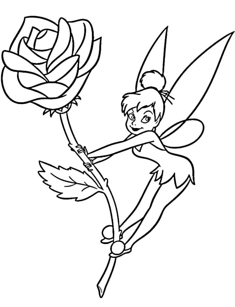 Omalovánka Disney Zvonilka