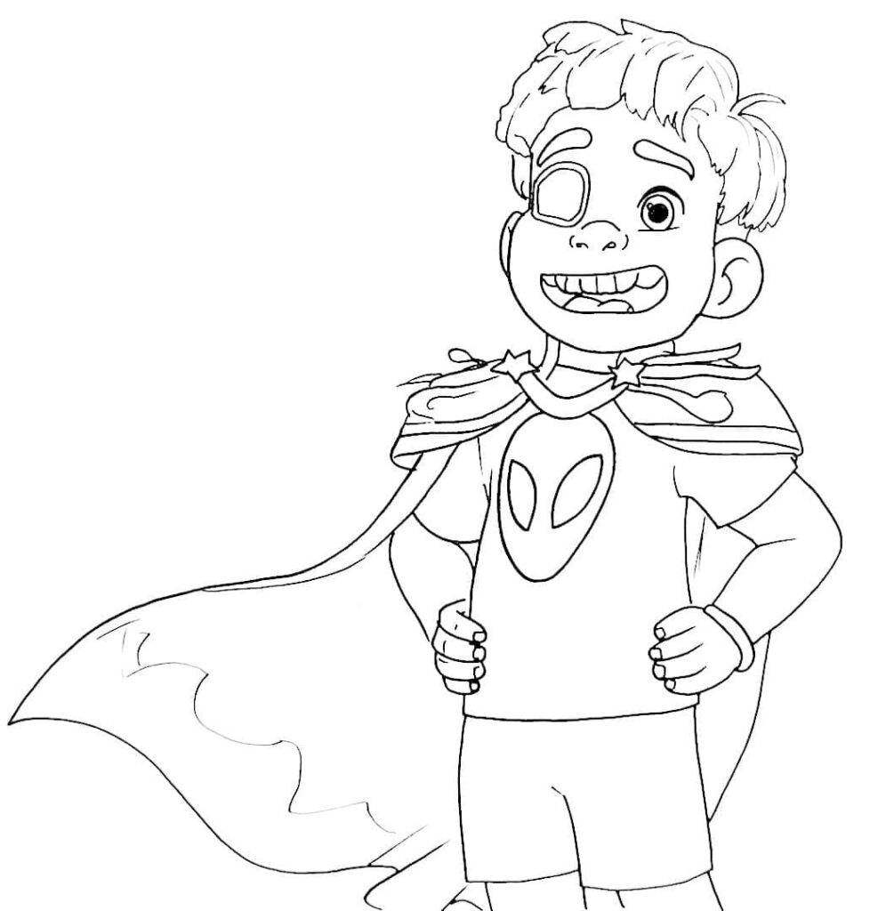 Omalovánka Elio Zdarma