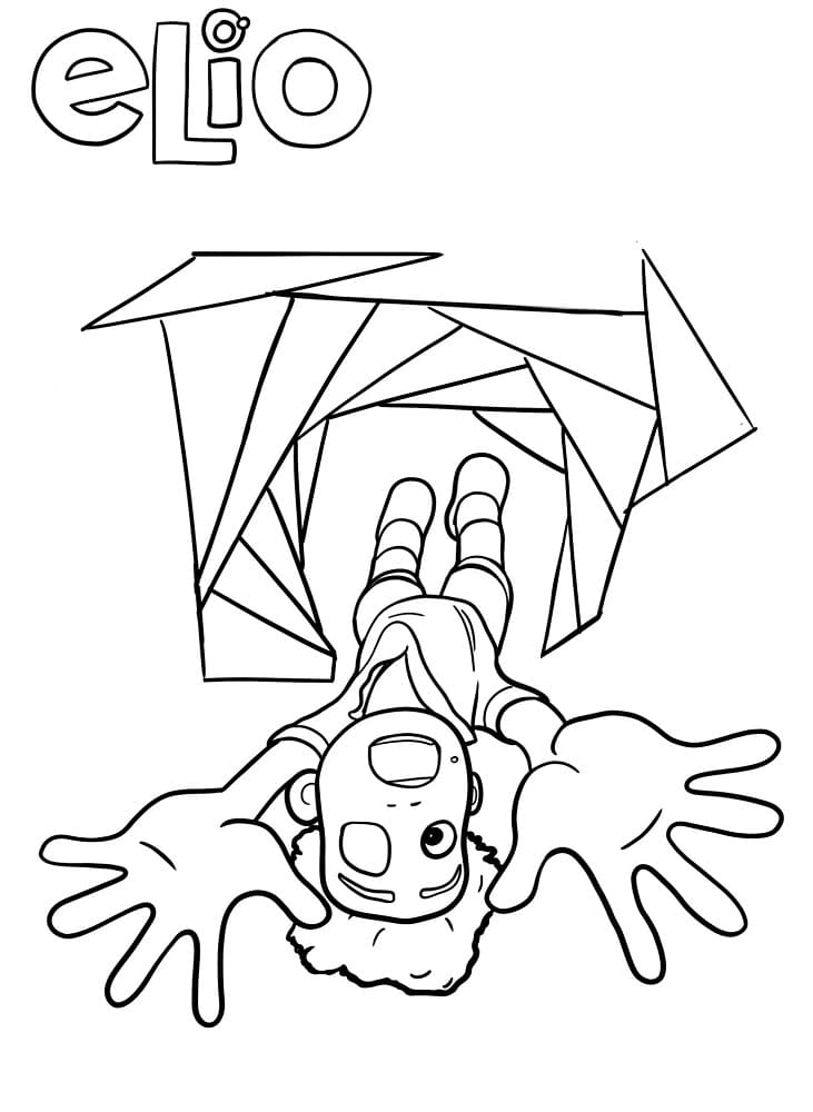 Elio Zdarma Tisknutelný omalovánka