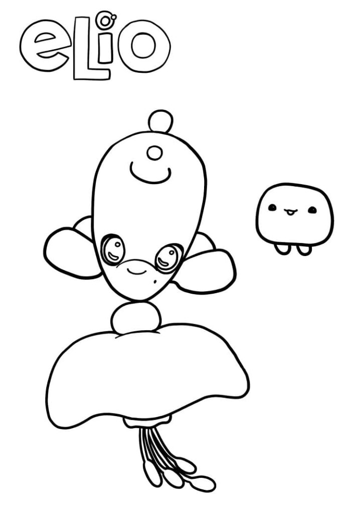 Omalovánka Elio pro 1leté Děti