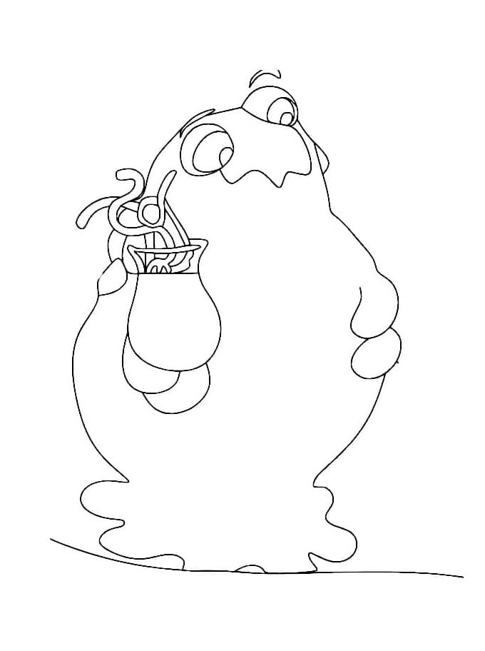 Elio pro 3leté Děti omalovánka