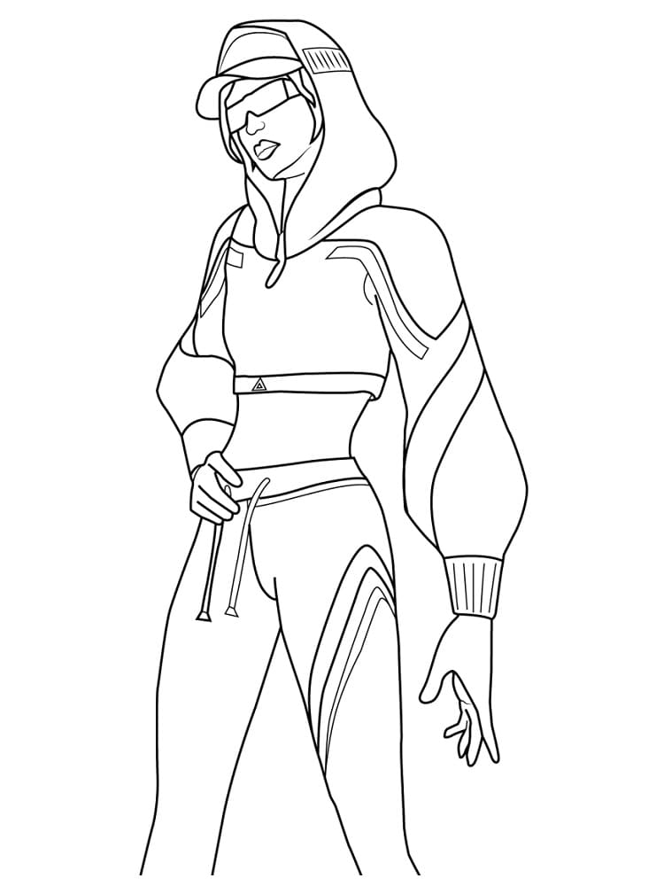 Fortnite (1) omalovánka