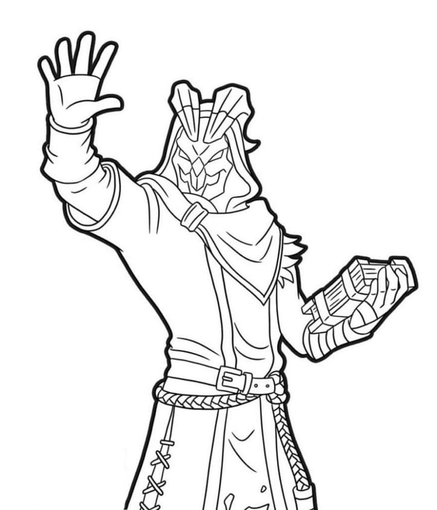 Fortnite (11) omalovánka