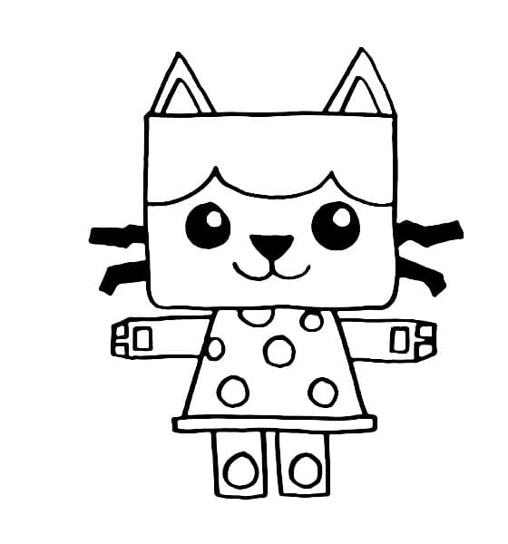 Gábinin Kouzelný Domek 1 omalovánka