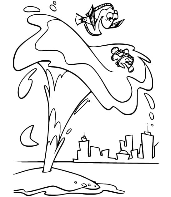 Hledá se Nemo (15) omalovánka