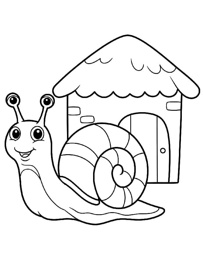 Hlemýžď pro Děti omalovánka