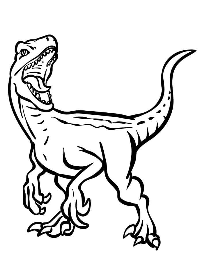 Jurský Svět Film omalovánka