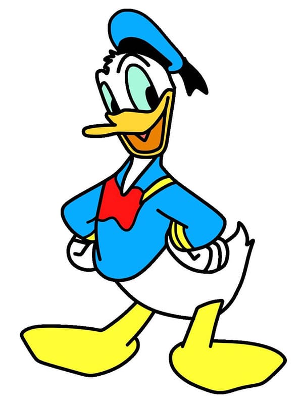 Jak Nakreslit Kačer Donald