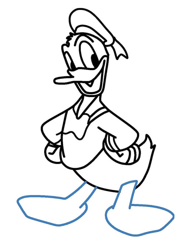 Kačer Donald krok 9