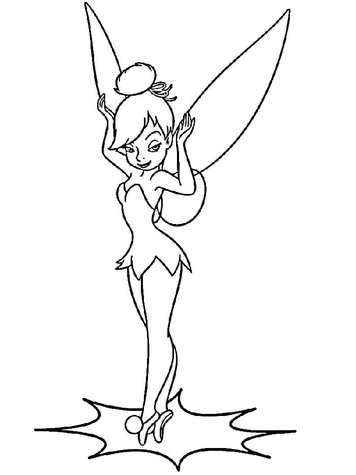 Krásná Zvonilka omalovánka