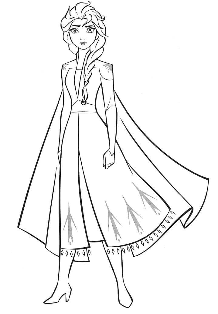 Ledové království (1) omalovánka