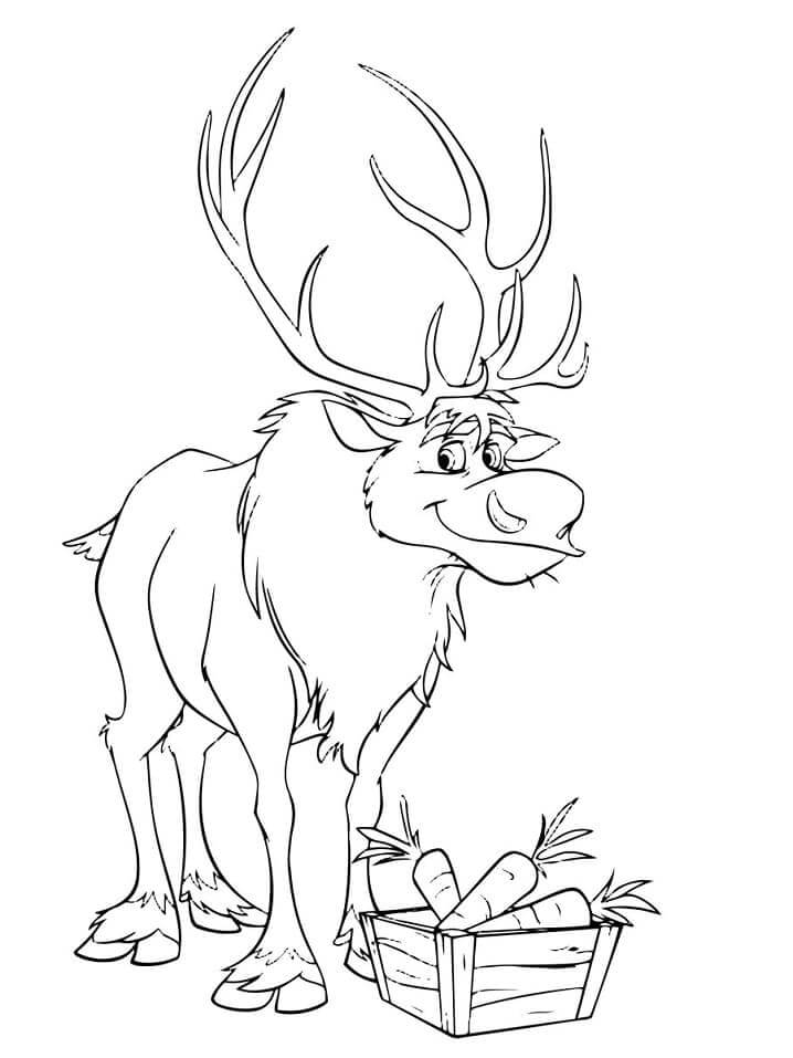 Ledové království (17) omalovánka