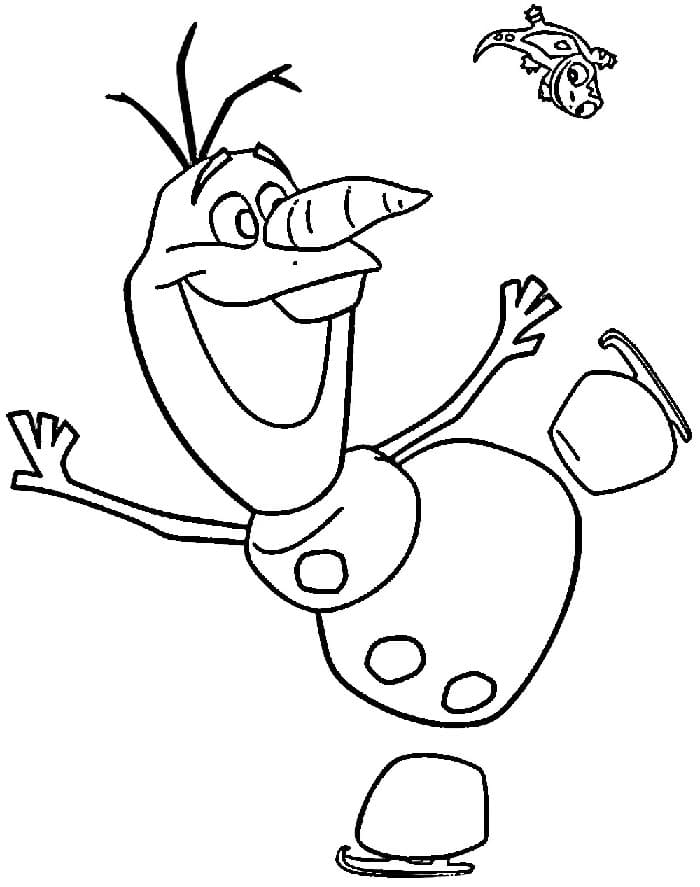 Ledové království Obrázek omalovánka