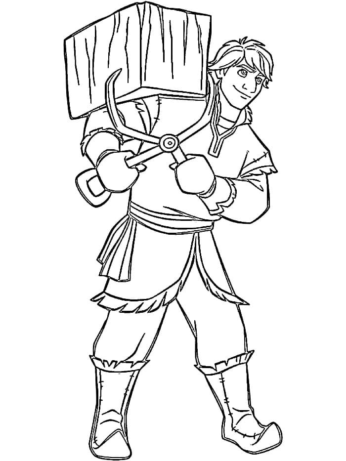 Ledové království Zdarma pro Děti omalovánka