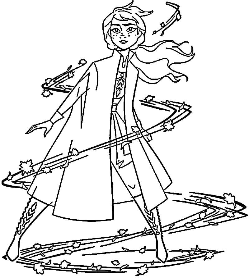 Ledové království pro 6leté Děti omalovánka