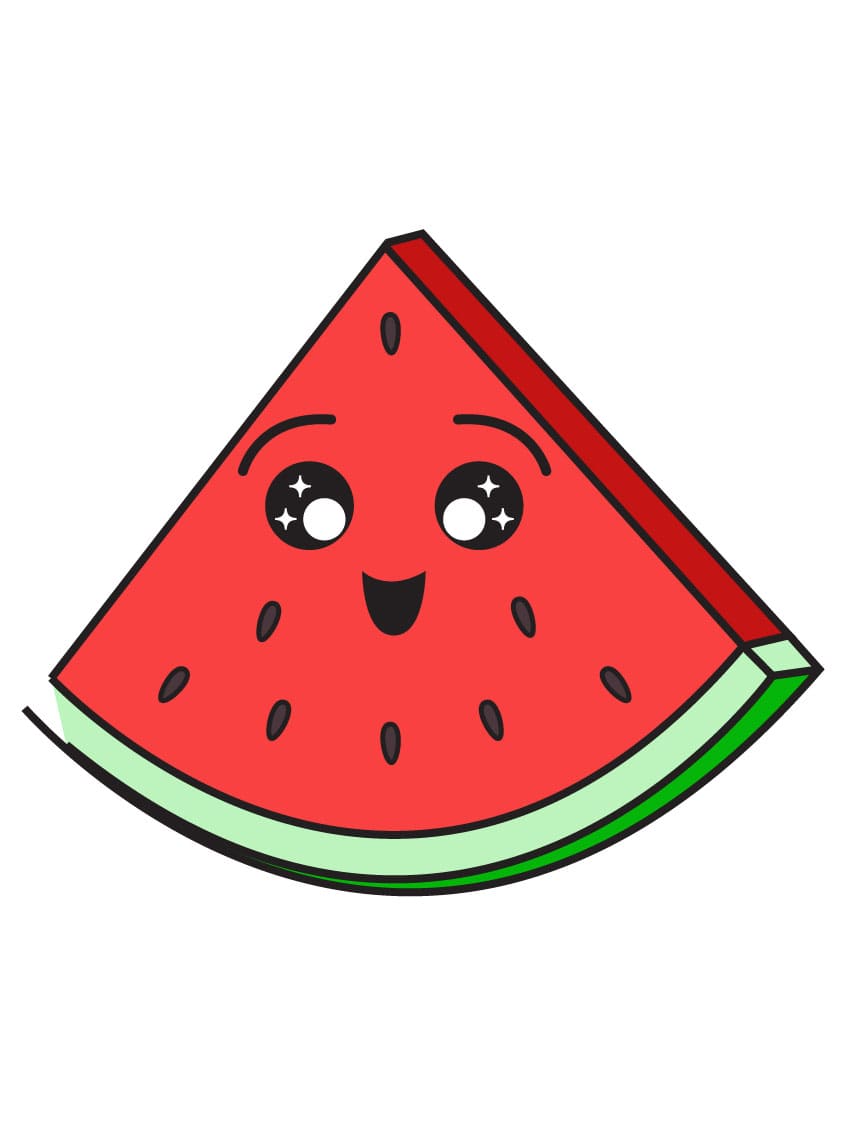 Jak Nakreslit Meloun