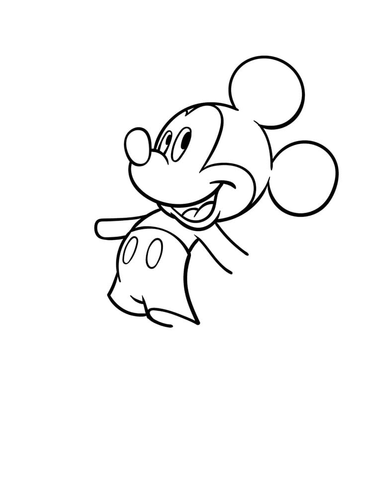 Mickey Mouse krok 2
