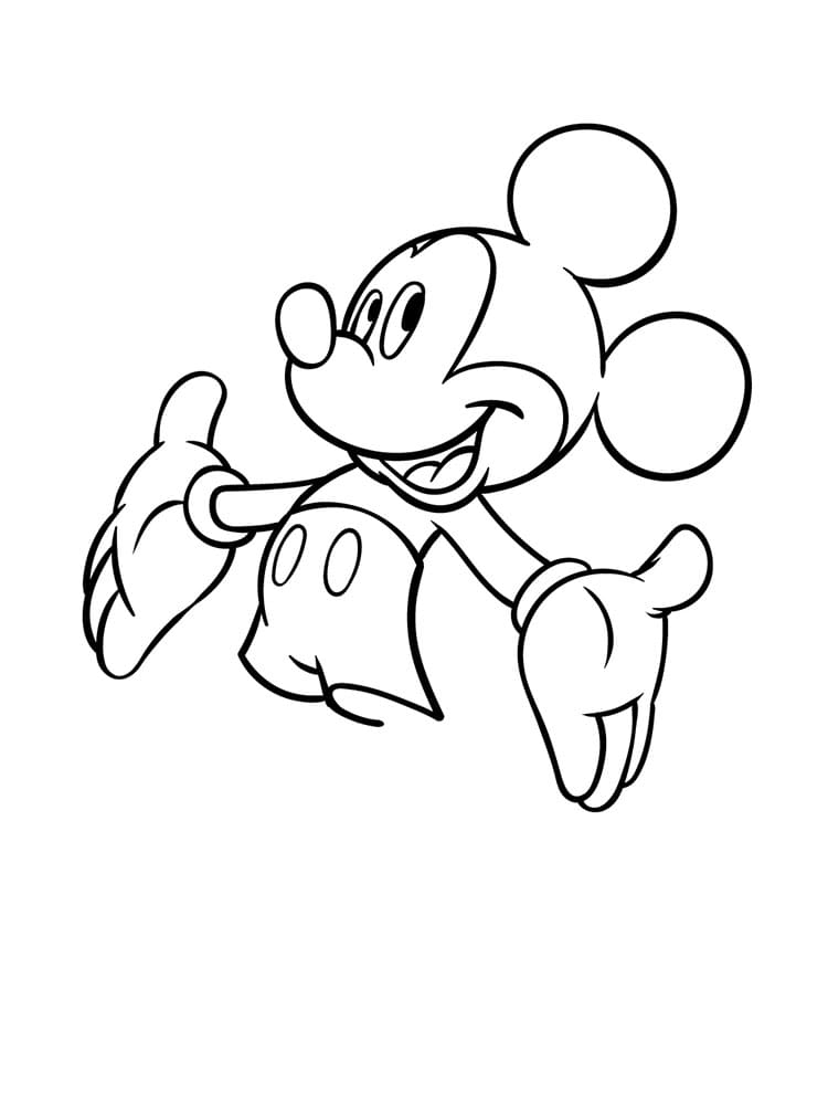 Mickey Mouse krok 3