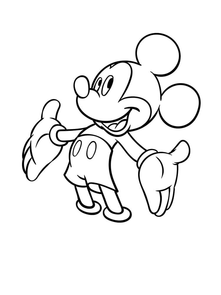 Mickey Mouse krok 4