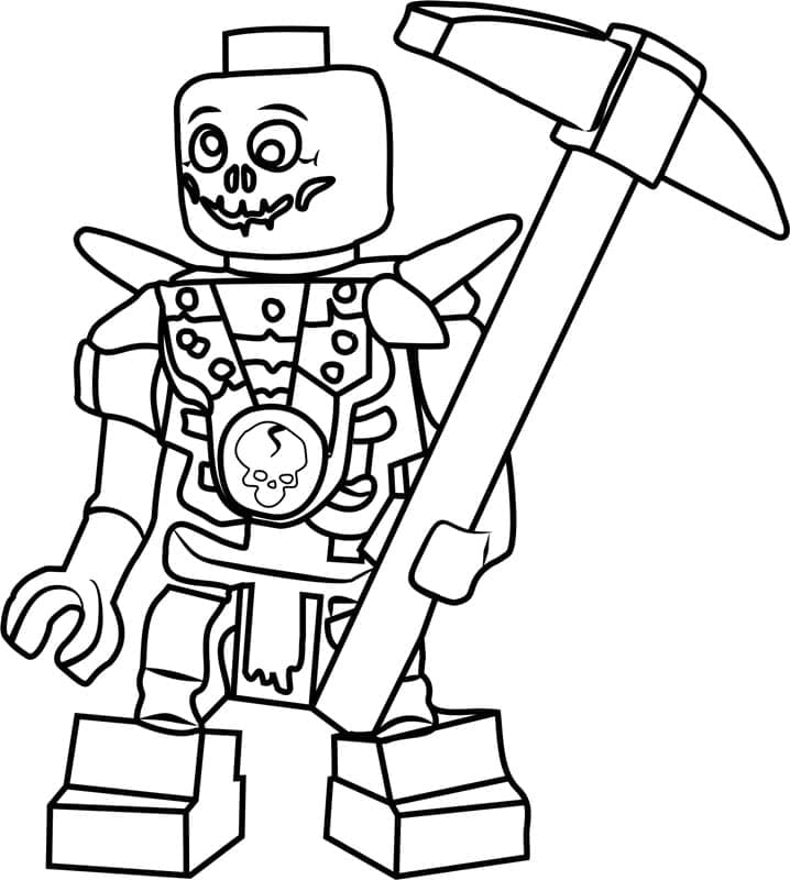 Ninjago Zcela Zdarma omalovánka