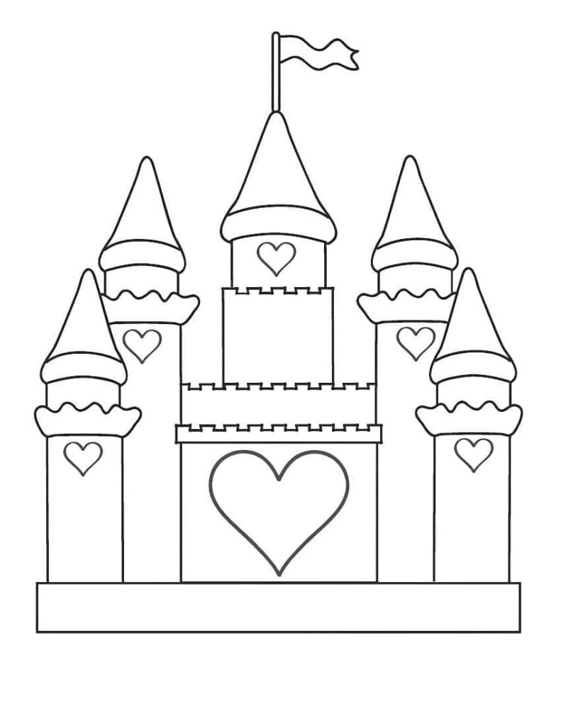 Omalovánka Normální Hrad