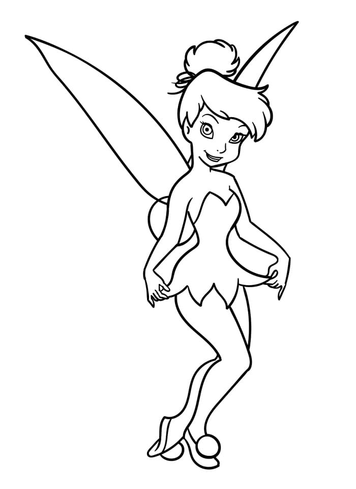 Okouzlující Zvonilka omalovánka