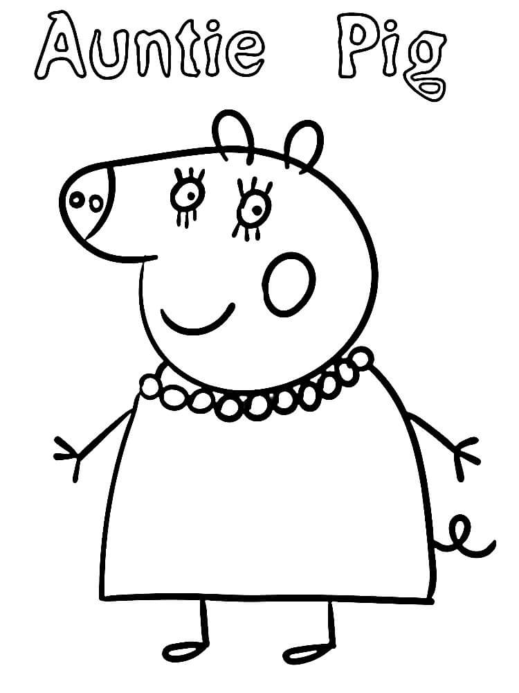 Prasátko Peppa (10) omalovánka