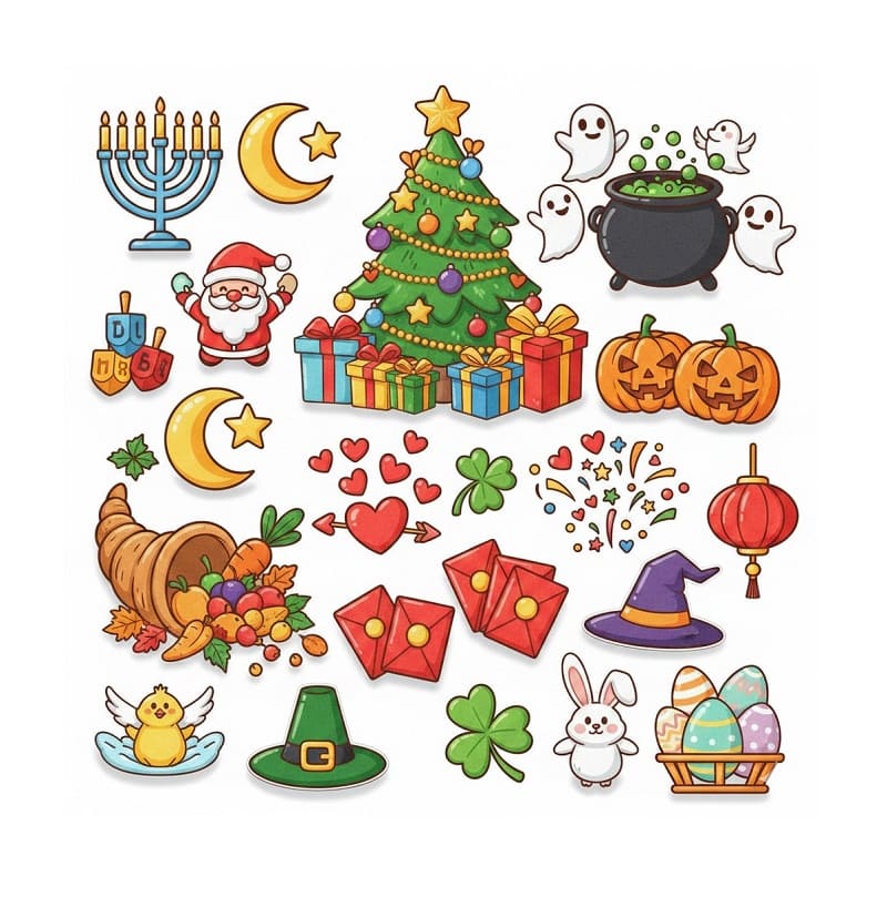 Omalovánky Prázdniny