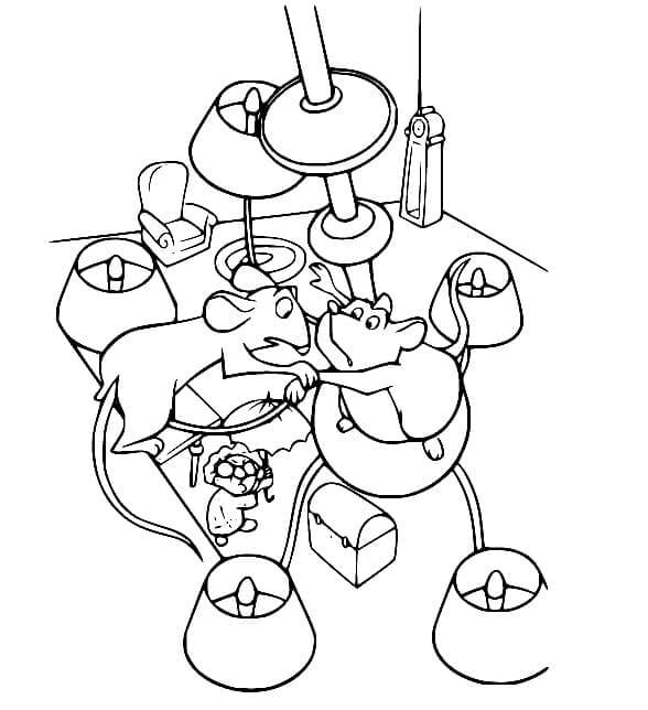 Ratatouille (1) omalovánka